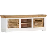 TV omarica iz trdnega mangovega lesa 118x30x40 cm, (20828514) | Shoptok.si