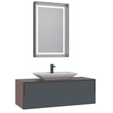 Hanah home Kupatilski ormarić sa umivaonikom i ogledalom (2 komada) Craft 120 432 | Eponuda.com