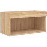  8-dijelni zidni TV elementi s LED svjetlima boja hrasta drveni | shoptok.hr