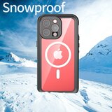 ShellBox Vodootporna IP68 360° MagSafe maska za iPhone 15 Pro Max – Crna | Shoptok.si
