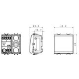GEWISS GW12071 prebacivanje prekidač 2M 1P 16AKS Crna | Eponuda.com