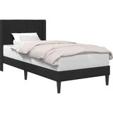  Okvir za krevet s uzglavljem Crna 90 x 200 cm Baršun - Crna 90 x 200 cm | shoptok.hr