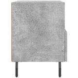 vidaXL Noćni ormarići 2 kom boja betona 40x35x47 5cm konstruirano drvo | shoptok.hr