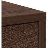  Komoda s ladicama i vratima smeđi hrast 70 5x34x74 5 cm | shoptok.hr