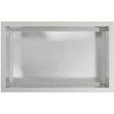  Vrtna posuda za sadnju s LED svjetlom Srebrna 50 x 80 x 48 cm | shoptok.hr