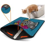 WALLXPERT Nrszn0245 multicolor cat litter mat Cene