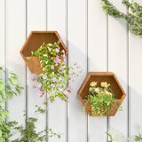 vidaXL Stensko cvetlično korito 2 kosa rjasto corten jeklo 30x10x25 cm Cene