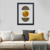 Wallity CAM1946003425 multicolor decorative framed painting