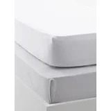 plahta paltno s gumicom 145 g/m2 bijela 160x200 cm