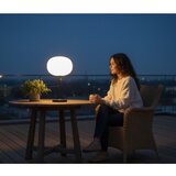  Punjiva spoljašnja LED stona lampa sa prigušivačem VENEZIA LED/2W/5V 2700K IP54 4000 mAh crna | Eponuda.com