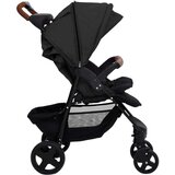 vidaXL Otroški voziček 3 v 1 antraciten jeklen | Shoptok.si