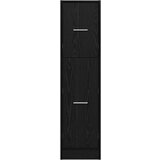  Apotekarski ormar Crni hrast 30x41x118 cm Konstruirano drvo | shoptok.hr