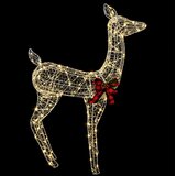  3D Božićni irvas LOVIISA 200 LED lampica Topla bijela Slike