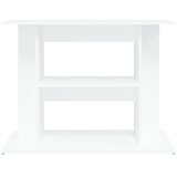  Stalak za akvarij bijeli 80 x 35 x 60 cm od konstruiranog drva | Eponuda.com