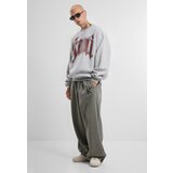 Karl Kani Sweater majica 'Inside Out' siva melange / tamno crvena / crna | shoptok.hr