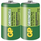  Baterija GP GREENCELL cink-kloridna R20 D 2 folija 2/1 Cene