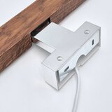  Brilagi-LED kupatilsko osvetljenje za ogledalo WOODY MIRROR, LED 12 W, 230 V, IP44, hrast/hrom | Eponuda.com