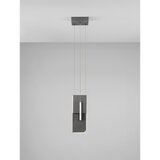 Nova Luce Svijetlo siva metalna LED viseća svjetiljka s mogućnosti zatamnjivanja Totem – | shoptok.hr