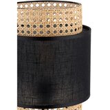  Stona lampa BOHO 1xE27/15W/230V crna/ratan | Eponuda.com