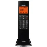 Telefon bežični, alfanumerički display, DECT GAP - Lemure, Black