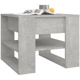  Stolić za kavu boja betona 55,5x55x45 cm konstruirano drvo | shoptok.hr