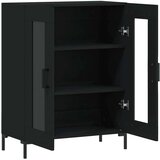  Komoda crna 69 5 x 34 x 90 cm od konstruiranog drva | shoptok.hr
