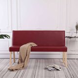  Klop 139,5 cm vinsko rdeče umetno usnje | Shoptok.si