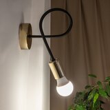  Zidna lampa OXFORD 1xE27/15W/230V zlatna/crna | Eponuda.com