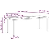  9-delna garnitura za vrtna jedila z blazinami Rjava poli ratan, (22086771) | Shoptok.si