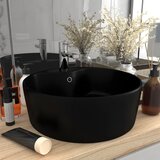 vidaXL Luksuzni umivaonik mat crni 36 x 13 cm keramički Cijene