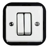  Elhard - Keramički retro regulator za žaluzine sa belim ramom | Eponuda.com