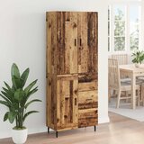  Highboard 2 kom. Staro drvo 69,5 x 34 x 180 cm Slike