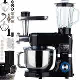  3v1 2300W planetarni mešalnik robot LCD z ogrevano posodo črn 6,2L | Shoptok.si