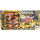Magic Toys Track Engineering 89-delni set dirkalne steze z gradbenimi delovnmi stroji in delavic | Shoptok.si