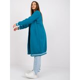 RUE PARIS Sweatshirt-RV-BL-7349.19-sea | Shoptok.si