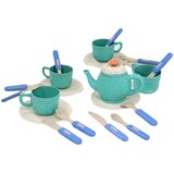  Set posuđa za igru , šalice, tanjuri, pribor za jelo, čajnik, 22 komada | shoptok.hr