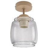 Brilagi LED plafonski luster R GLASS 1xE27/60W/230V prečnik 26 cm bež/zadimljeno-siva Cene