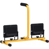 vidaXL LED reflektor z ročajem 2x30 W hladno bel | Shoptok.si