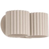 Sollux Lighting Stenska svetilka AURA 2 taupe G9, (5000352111) Cene
