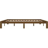  Okvir za krevet od masivne borovine boja meda 200 x 200 cm | shoptok.hr