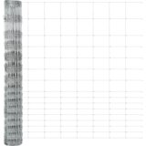 vidaXL Postovi za ograde 22 kom U-kanal 120 cm Galvanizirani čelik | shoptok.hr
