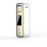 INF Prenosni merilnik alkohola s polnjenjem Type-C za hitro testiranje White+Gold, (5000078113) | Shoptok.si