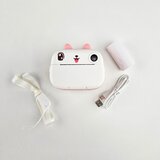  Digitalni fotoaparat sa štampačem za decu/ bela | ePonuda.com