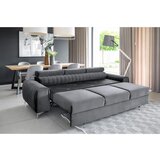 ELTAP Tamno siva baršunasti sklopiva sofa 261 cm Laurence – | shoptok.hr