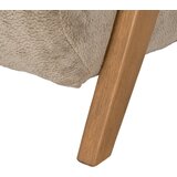 Ixia Rjav fotelj iz šenilje Birch – | Shoptok.si