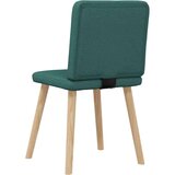  Jedilni stoli 4 kosi temno zelene tkanine, (21822323) | Shoptok.si