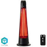 Nedis HTPA21BKW - spoljni grejač smartlife 600/1200W/230V wi-fi tuya IP24 Cene