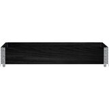  Vrtni sadilica crna 120 x 80 cm od masivne borovine | shoptok.hr