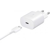 Samsung HIÅ NI POLNILEC EP-TA800XWE Super Fast Charge (Type C) in podatkovni kabel EP-DA705BWE (Type C - Type C) - bel | Shoptok.si