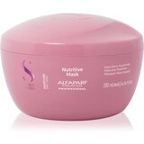 Alfaparf Semi Di Lino Nutritive negovalna maska za suhe lase 200 ml Cene